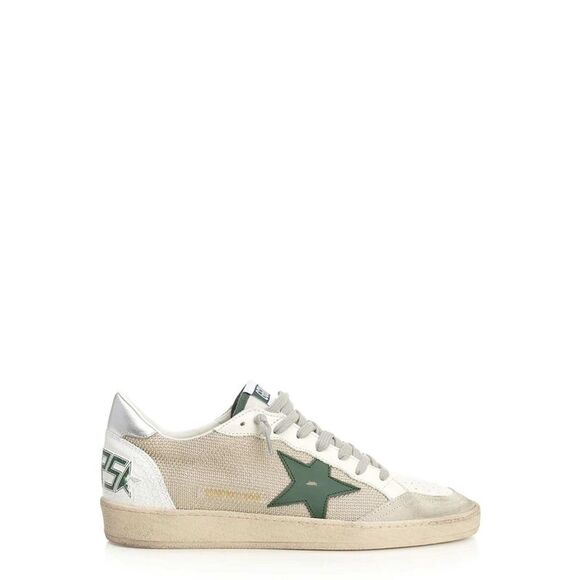 GoldenGoose Men Ball Star Green Sneakers